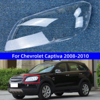 For Chevrolet Captiva 2008 2009 2010 Car Accessory Transparent PC Material Head Lamp Cover