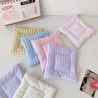 Korean Style Simple Striped Coaster Heat Insulation Pad Quilted Soft Pad Cute Kitchen Photography Pr