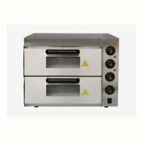 Hot sell Double Layer Pizza Oven Electric Convection Oven Bread Baking Oven Stainless Steel