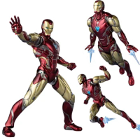 Marvel Avengers Ironman Action Figures Toys Superhero Iron Man Mk85 Model Doll Collectible Ornaments Gift For Men Children