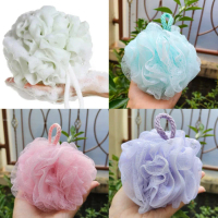 ( Pilih Warna / Per Pcs ) Shower Puff Spons Mandi Besar Bagus