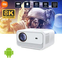 New Xiaomi CY900 HD 8K Intelligent Projector HDMI Home Cinema 1080P 300ANSI Dual WIFI Bluetooth 5.0 Android Portable Projector