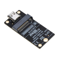 M.2 To Type-C SSD Adapter To USB3.1 1000Mb Adapter For M.2 NVME JMS583 Chip