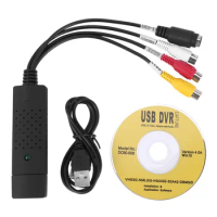 Video Audio VCR USB Video Capture Card to DVD Converter Capture Card Adapter