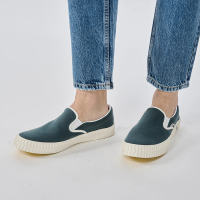 【moz】moz瑞典 駝鹿 奶泡感 超舒適懶人鞋(海峽綠)