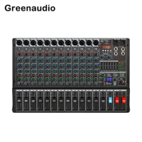 GAX-TK12 Professional Digital 12 Channel Mixer High Performance USB Reverb 99DSP Effect Stage Performance