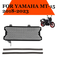 สำหรับ YAMAHA MT-15 MT15 MT 15 M-SLAZ 150หม้อน้ำรถจักรยานยนต์ Water Cooler Guard Grill Protector อลูมิเนียม2018 2019 2020 2021