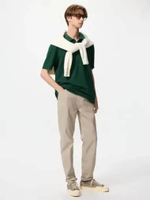 UNIQLO Celana panjang Jeans Pria EZY Ultra Stretch Slim Fit beige L