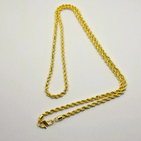 Kalung Tambang Manis Perhiasan Lapis Emas Asli kalung tali emas