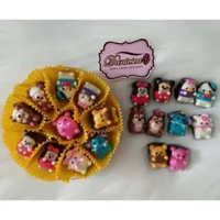 Coklat karakter Princess disney, Tayo, Tsum tsum mini, toples 250gr lucu, halal Tsum tsum mini