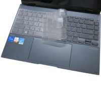 【Ezstick】ASUS ZenBook 14 Flip UP5401 UP5401ZA 奈米銀抗菌TPU 鍵盤保護膜(鍵盤膜)