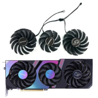 Colorful iGame GeForce RTX 3060 Ti Ultra Cooling Fan Replacement DC 12V Cooling Fan for iGame GeForce RTX 3070 Ultra OC RTX 3060