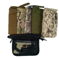Tactical Airsoft Pistol Hand Gun Pack Holster Compact Pistols Bag Protable Medium Pistol Rug Hand Cary Magazine Bag Hunting Gear