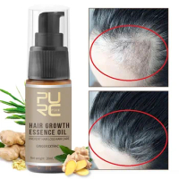 30ml Hair Growth Spray Natural Ginger Essence Spray Effective Extract Anti Hair Loss Nourish Root Hair Care Treatment Gorras