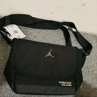 Air Jordan cordura messenger bag black