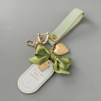 蝴蝶結手繩鑰匙扣掛件創意個性網紅車鑰匙圈環INS可愛女包小掛飾