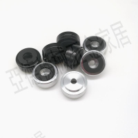 【299出貨】直徑20X9mm機箱腳墊 全鋁機腳電腦腳墊音響音箱避震腳鋁機箱配件【亞德機械五金家居】