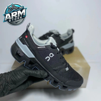 Cloud wander black grey hiking shoes Outdoor