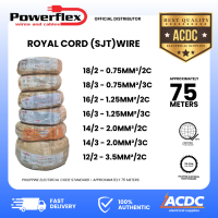 2025 Brand Authenticity Royal Cord Powerflex Wire 75Meters 2C , 3C Electrical Wire