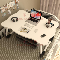 床上小桌子 可折疊寫作業學習桌 折疊可升降床上用電腦桌 床上桌【不二雜貨】