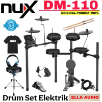 Baru - Nux DM11 DM-11 Drum Elektrik Digital All Mesh Head Portable Drum Electric