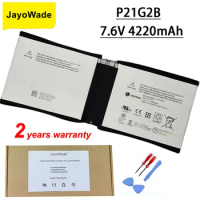 JayoWade Factory New P21G2B Laptop Battery For Microsoft Surface RT 2 II RT2 1572 Tablet PC 7.6V 4220mAh Notebook P21G2B