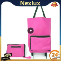 - New Hot Sale Folding Shopping Bag Shopping Shopping Bag Wheeled Bag Grocery Shopping Bag