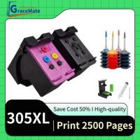 305XL Printer Ink Cartridge CISS Compatible for HP 305 HP305 for Deskjet 2710 2721 2722 2723 2724 ENVY 6020 6022 6030 6032 6052