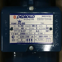 pedrollo PQ60 high pressure pump machine tool water pump wire cutting chiller