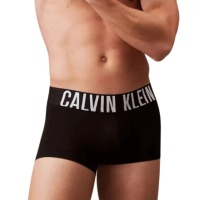【Calvin Klein】三件組 CK 凱文克萊 男內褲 四角褲 短版 貼身彈性纖維 速乾涼爽(彈性萊卡 舒適好穿)