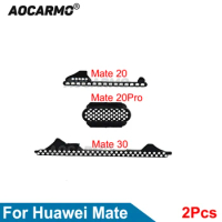 Aocarmo 2Pcs Earpiece Mesh Ear Speaker Dust Net For Huawei Mate 20 Pro 30 Replacement Part