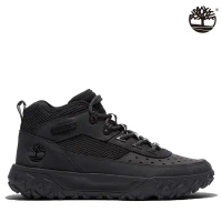 Timberland 男款黑色再生皮革GreenStride Motion 6休閒鞋|A5VAC015-US12（30cm）