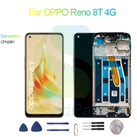 For OPPO Reno 8T 4G Screen Display Replacement 2400*1080 CPH2481Reno 8T 4G LCD Touch Digitizer