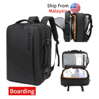 Scratch & Wear Resistant MY available 40L travel backpack for men Waterproof expandable business bac