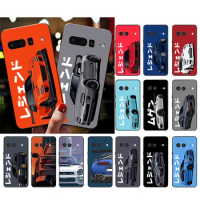 JDM Tokyo Sports Car Phone Case for Google Pixel 8 7 Pro 7a 6A 6 Pro 5A 4A 3A Pixel 4 XL Pixel 5 6 4 3 3A XL Funda