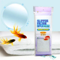 Super Aquarium Fish Tank Biochemical Filter Fiber Cotton 100x13x1cm Bio Sponge for Fish Tank Aquariums Accessories 1PCS