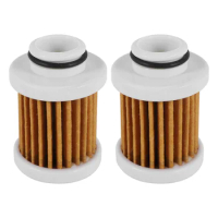 2PCS 6D8-WS24A-00 Fuel Filter for F50-F115 Outboard Engine 40-115Hp 30HP-115HP 4-Stroke Filter