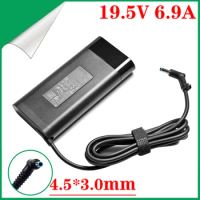19.5V 6.9A 135W Laptop Charger Power Supply For L15534-001 TPN-DA11 TPN-CA13 HP Spectre 15 x360 Omen 15 17 Pavilion Gaming 15 17