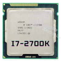 Intel Core i7-2700K i7 2700K 3.5 GHz Used Quad-Core CPU Processor 8M 95W LGA 1155