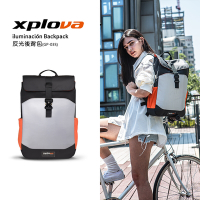 AXIO&amp;Xplova iluminación Backpack 反光後背包(GP-03S)-加送AXIO多隔層萊卡證件套 (ABH-504)