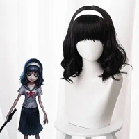 Game Identity V Cosplay Wigs Dream Witch Kawakami Tomie Yidhra Short Curly Synthetic Hair Wig Halloween Party Women Wigs