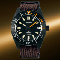【SEIKO 精工】Prospex 1965黑潮經典復刻限量機械潛水錶-黑x咖啡/40.5mm(SPB253J1/6R35-01T0B)