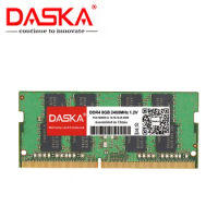 DASKA Brand DDR4 4GB 8GB 2133MHz 2400 MHz Ram Sodimm Supports Notebook Memory