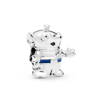 ชาร์ม Disney Pixar Toy Story Alien Charm สีเงิน