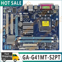 Original GA-G41MT-S2PT Motherboard LGA 775 DDR3 8G Desktop Mainboard SATA II Systemboard 100% tested