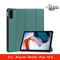 Case For Redmi Pad Case Tablets PU Leather Magnetic Stand Smart Cover For Funda Xiaomi Redmi Pad 10.61 inch 2022 Case