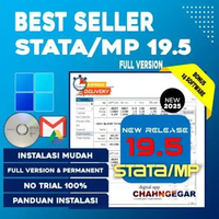 STATA 19 MP Full Original License File Software Statistik Stata 19 Win