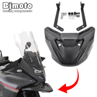 Motorcycle Front Beak Fender Extension Nose Fairing Cowl Wheel Cover For Honda XL750 XL 750 Transalp 2023-2024