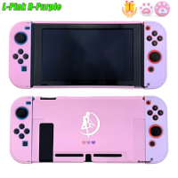 2021 Colorful For Nintend Switch Hard Protective Case NS Housing Shell Nintendoswitch Pink Purple Cover for Nintendo Switch Game