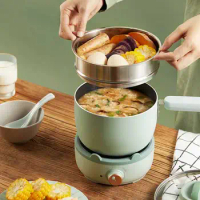 Electric Cooker Multifunctional Mini Electric Cooker 1.2L Non stick Electric Cooker Household Split